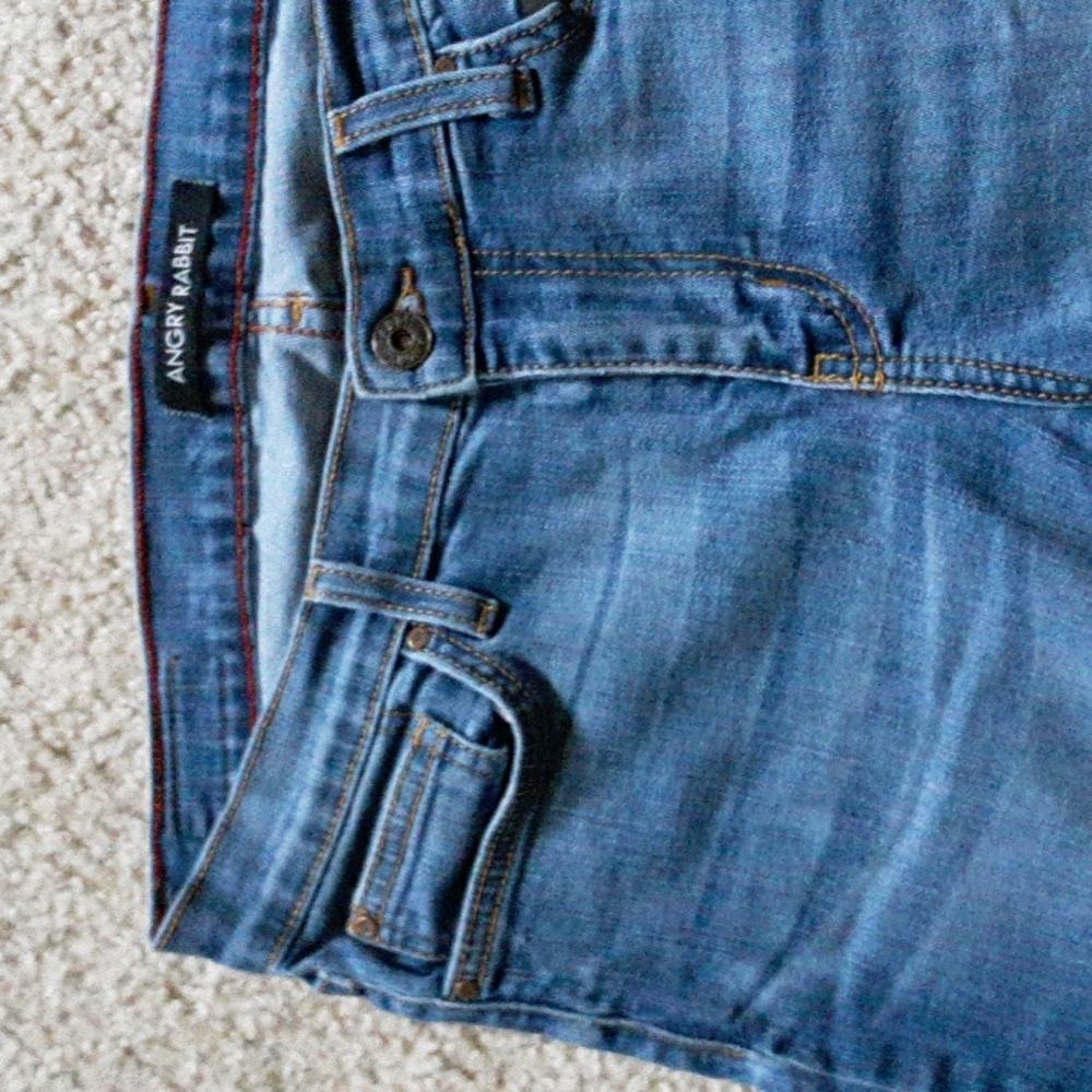 Angry Rabbit Jeans Size 27 - Picture 3 of 3
